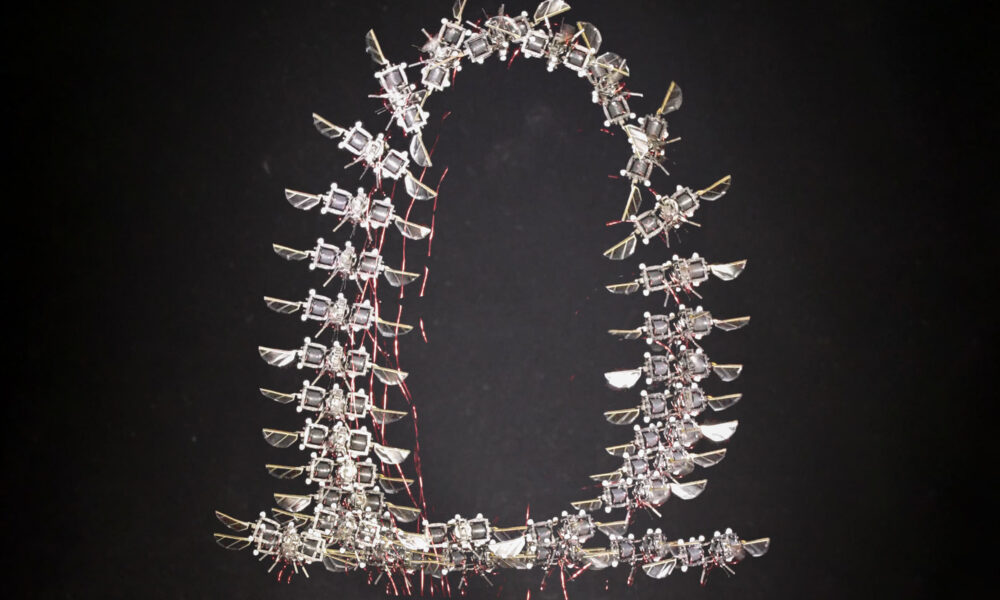 MIT engineers design an aerial microrobot that can fly as fast as a bumblebee