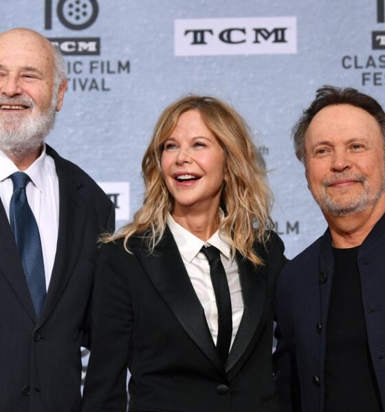 Meg Ryan honors Rob Reiner and his wife Michele, praising their belief in love, fairy tales and laughter