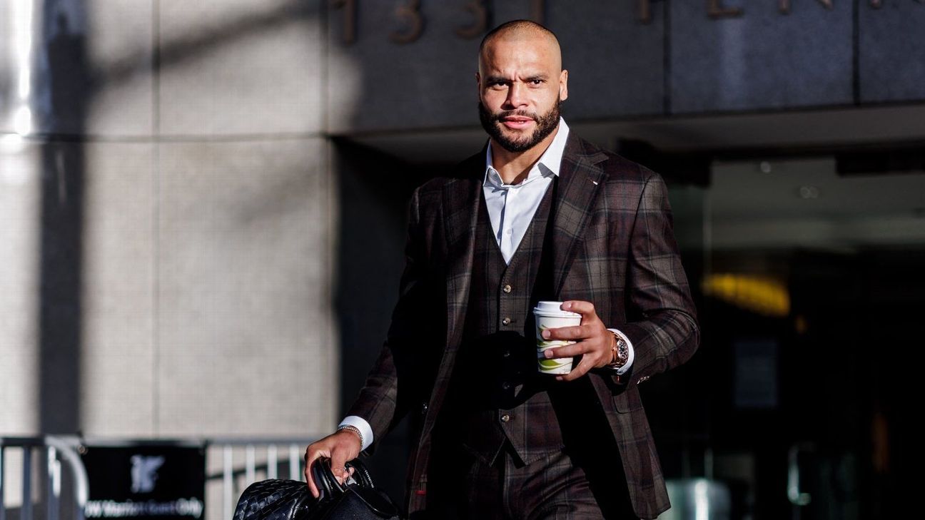 Most fashionable arrivals of NFL Week 17, featuring Dak Prescott
