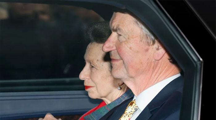 Princess Anne’s red lip steals the show as royals sparkle at Buckingham Palace