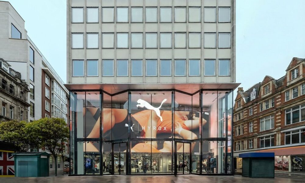 Puma opens largest European flagship store on Oxford Street in London