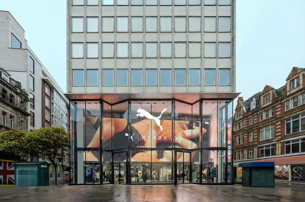 Puma opens largest European flagship store on Oxford Street in London