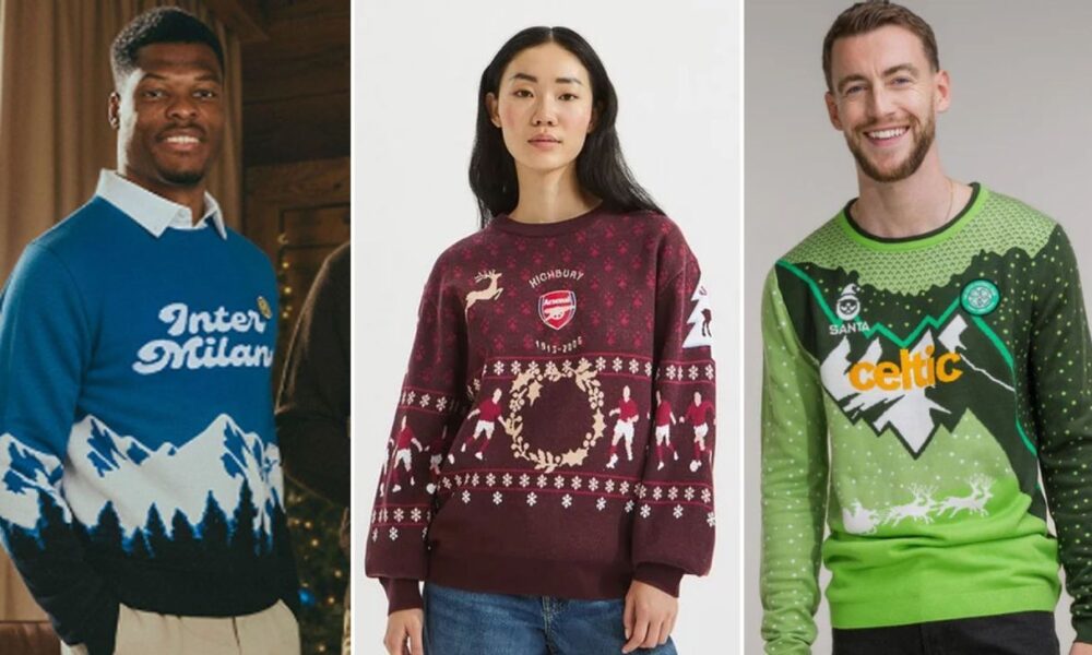 Rating 2025’s Christmas sweaters from top soccer teams