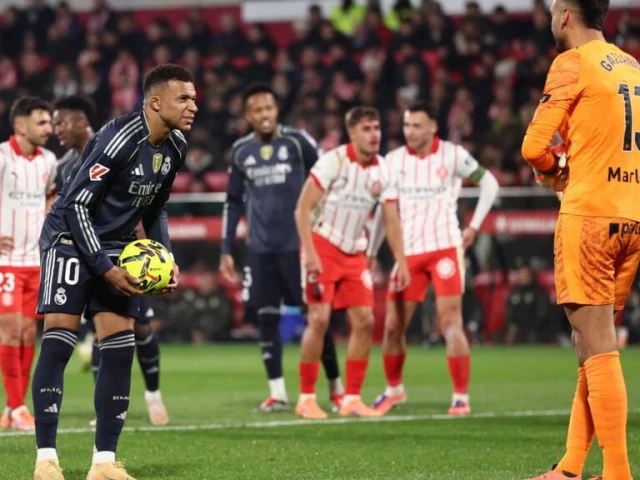 Real Madrid title hopes dented at Girona in third straight draw | The Express Tribune
