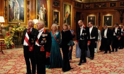 Royals gleam as German leader praises King Charles work