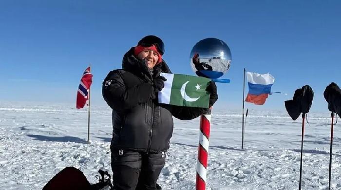 Star mountaineer Samina Baig reaches final degree of South Pole in historic expedition