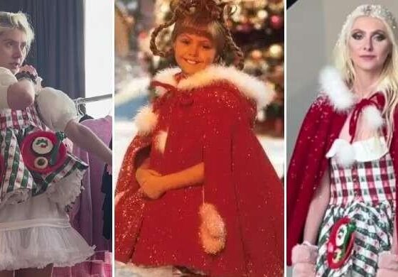 Taylor Momsen slips back into her Cindy Lou Who costume from ‘The Grinch’