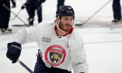 Tkachuk back at Panthers practice after surgery