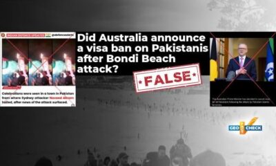 Viral videos falsely link Pakistan to Bondi Beach attack