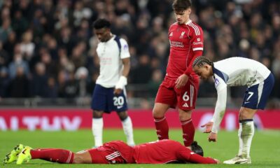 Virgil van Dijk: Xavi Simons wasn’t trying to hurt me in red card challenge