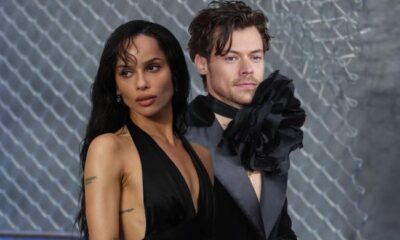 Zoe Kravitz teases fans with ring in wedding finger