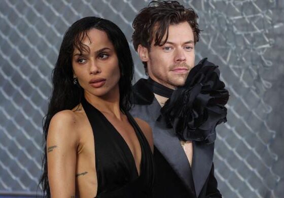 Zoe Kravitz teases fans with ring in wedding finger