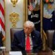 Trump ‘struggles to stay awake’ during cabinet meeting
