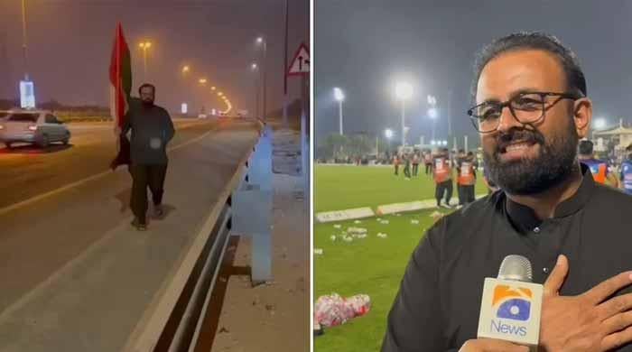 Pakistani expatriate in Dubai praised for risking life to recover fallen UAE flag