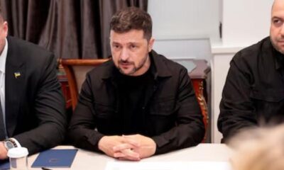 Ukraine’s Zelenskiy drops Nato ambition as Berlin peace talks begin