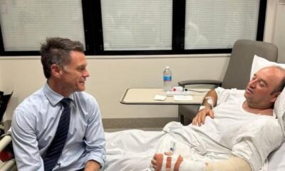 ‘Hero’ who disarmed Bondi gunman recovers in hospital as donations pour in