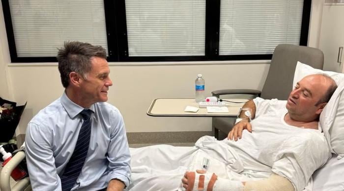 ‘Hero’ who disarmed Bondi gunman recovers in hospital as donations pour in