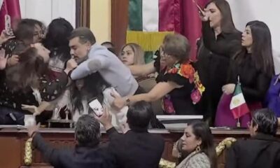Mexico City lawmakers pull hair, trade blows during debate