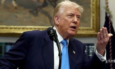 In White House speech, Trump highlights victories amid sinking approval ratings