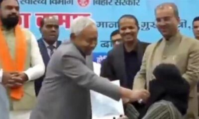 Complaint registered against Bihar CM for pulling Muslim woman’s hijab
