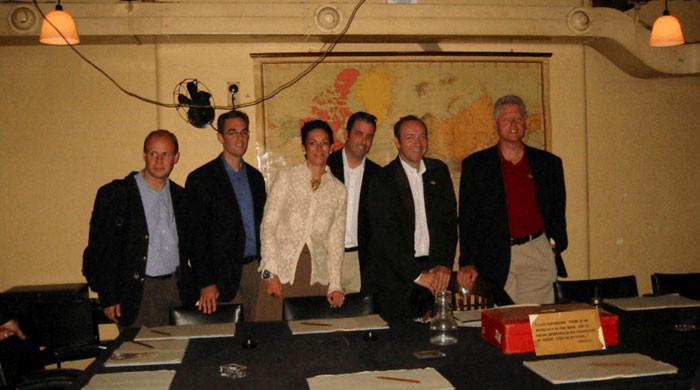 famous faces, many blacked-out pages