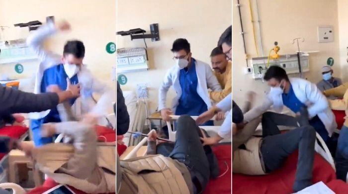Indian doctor thrashes patient after verbal exchange