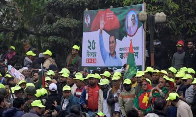 Bangladesh leader considered top PM candidate returns from exile ahead of polls