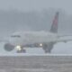 Winter weather in US Northeast leads to thousands of flight delays, cancellations