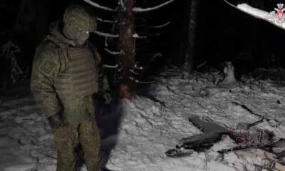 Russia shows video of drone it says Ukraine fired at Putin residence