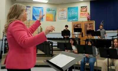 2026 Grammy Music Educator Award honoree strikes a chord with band class: “She lets us tell everyone our story with music”