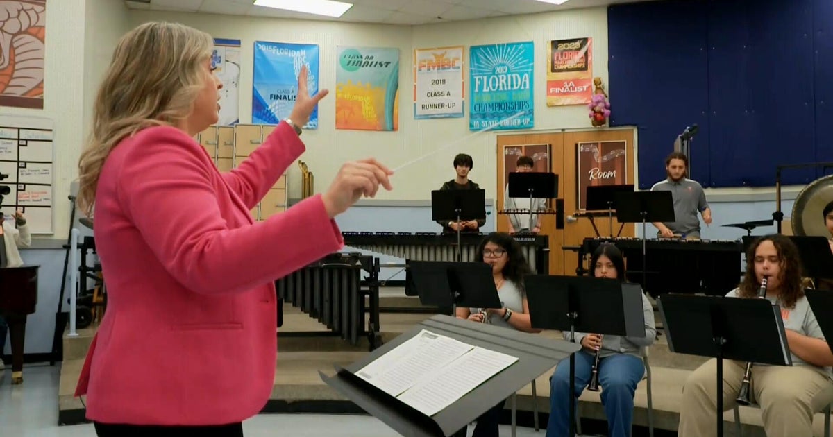 2026 Grammy Music Educator Award honoree strikes a chord with band class: “She lets us tell everyone our story with music”