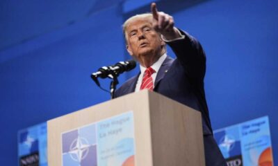 Trump claims NATO would have collapsed without him