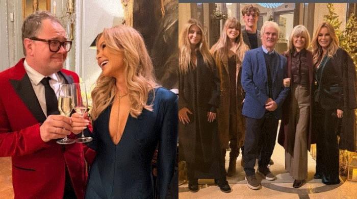 Amanda Holden welcomes 2026 in glamour filled celebration