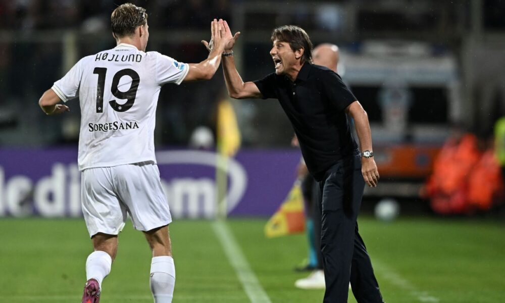 Antonio Conte makes subtle dig at Ruben Amorim over Rasmus Højlund