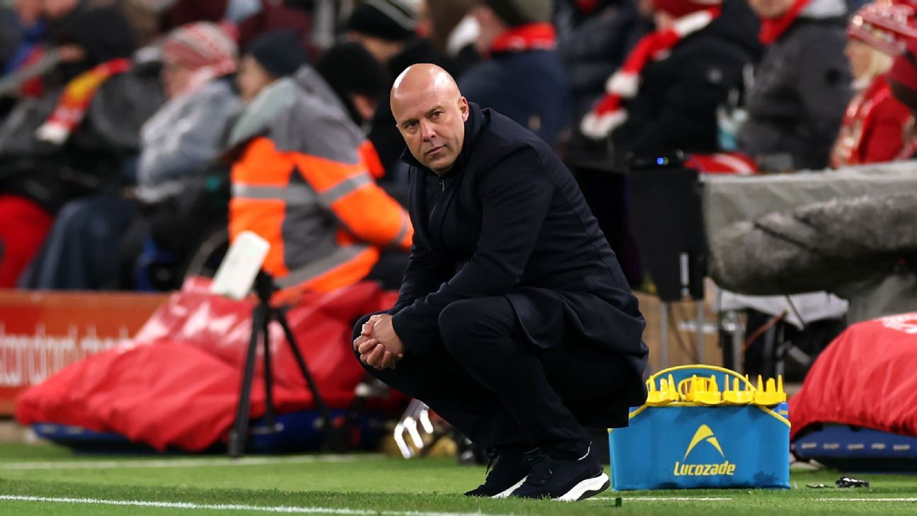 Arne Slot: Liverpool can’t afford any more mistakes in Premier League