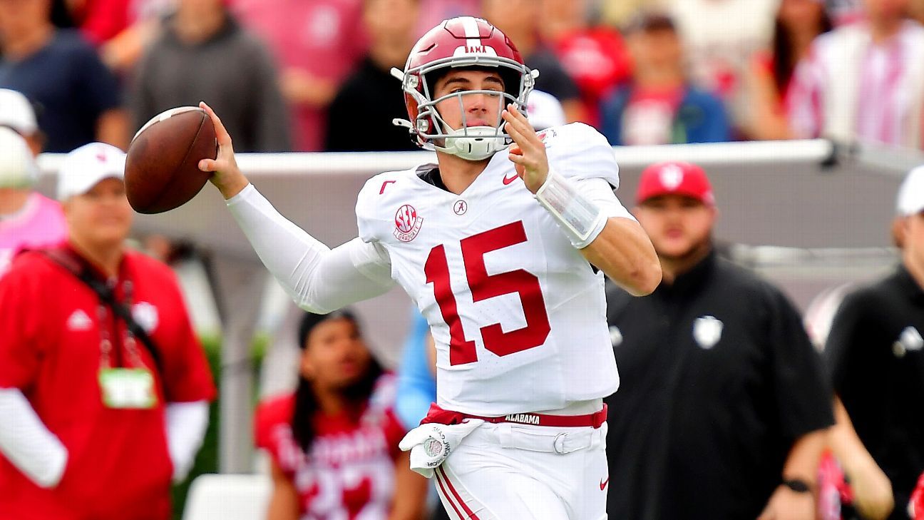 Bama QB Simpson says he’s headed to NFL draft
