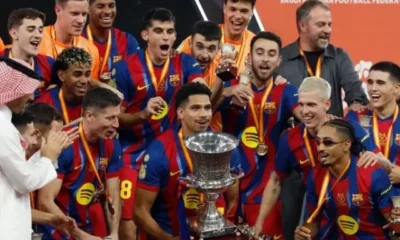 Barcelona clinch Spanish Super Cup final | The Express Tribune