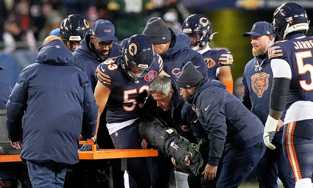 Bears lose key defensive player for rest of playoffs after brutal injury