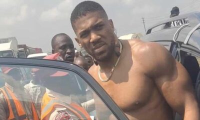 Ex-boxing champ Anthony Joshua discharged from hospital after fatal car crash