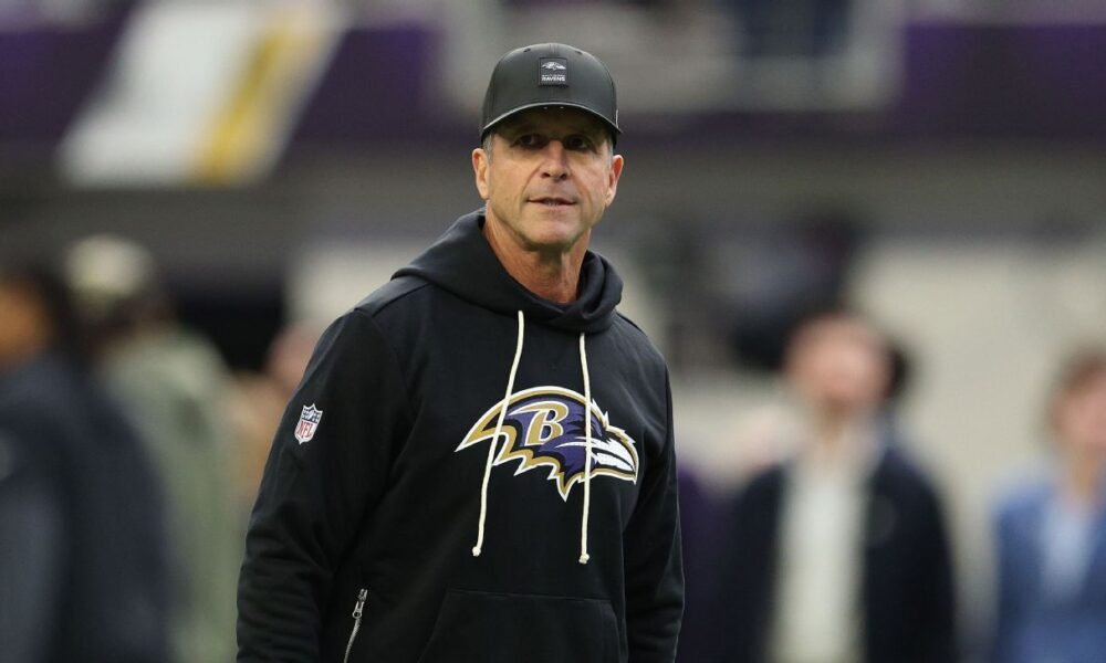 Falcons interview Harbaugh, who is vetting teams