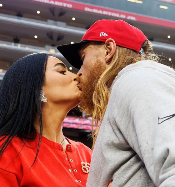 George Kittle’s wife shares live reaction to husband’s Achilles injury: ‘Doesn’t make any f—ing sense’