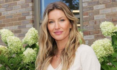 Gisele Bündchen teases new baby’s name with diamond necklace