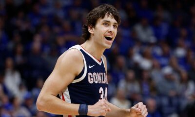 Gonzaga’s Braden Huff out 4-8 weeks with left knee injury