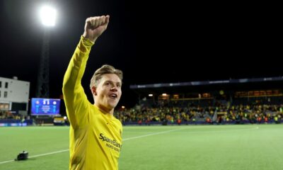 Hauge helps Bodø/Glimt to Champions League upset of Man City