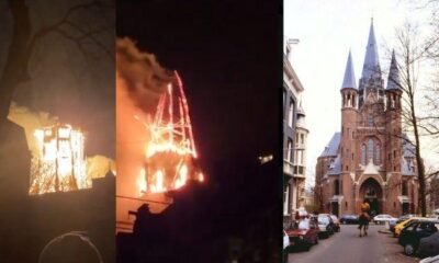 Historic Amsterdam church destroyed in New Year’s Eve fire