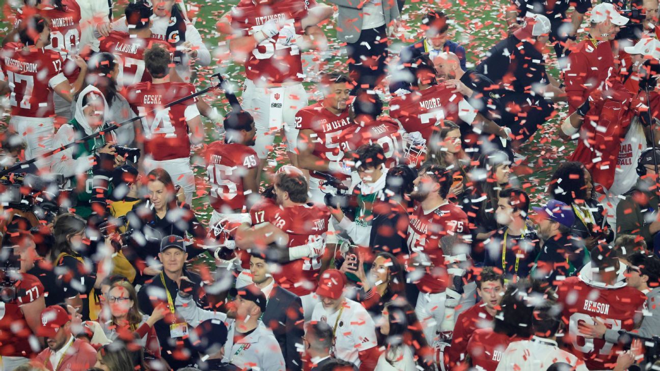 How Indiana won college football’s national championship