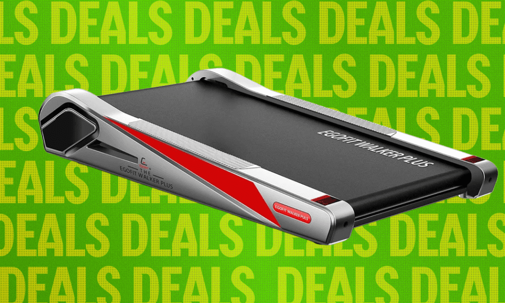 If It’s Too Icy to Walk, This Popular Walking Pad Is 0 Off