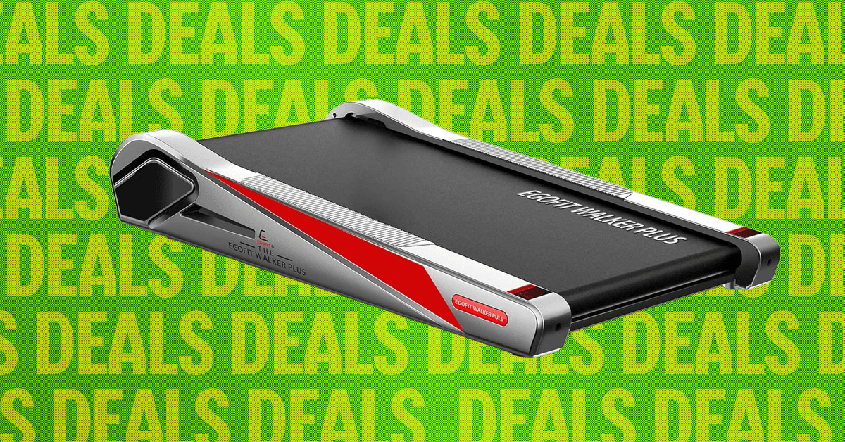 If It’s Too Icy to Walk, This Popular Walking Pad Is 0 Off