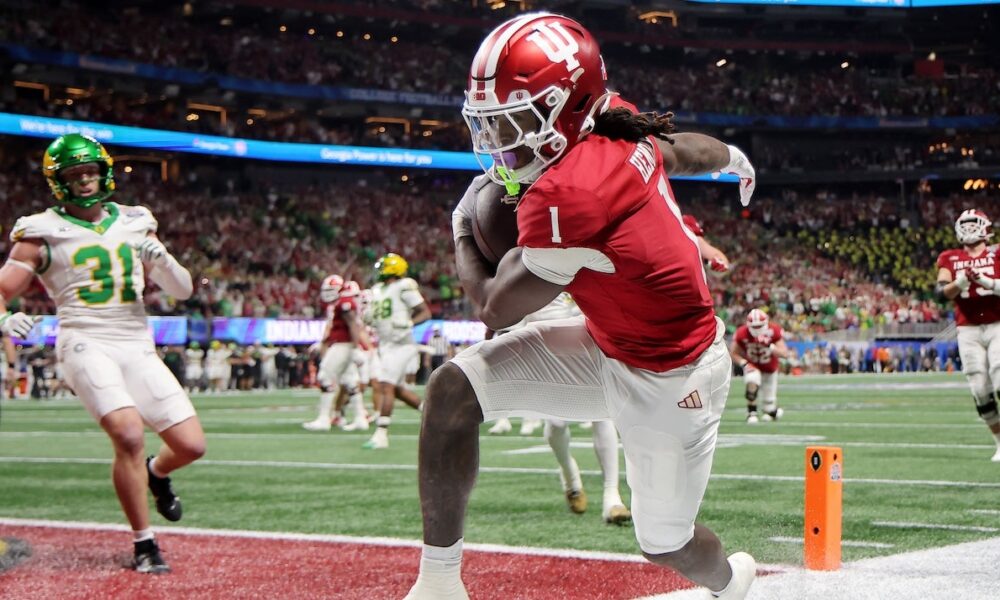 Indiana crushes Oregon to advance to first championship game in program history, stunning sports world
