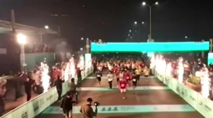 Israr Khattak wins Karachi marathon